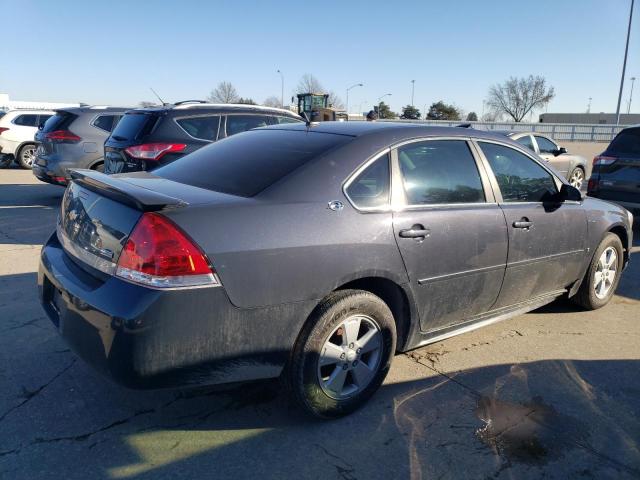 2G1WT57K391232379 - 2009 CHEVROLET IMPALA 1LT BLACK photo 3