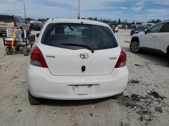 JTDKT903995238329 - 2009 TOYOTA YARIS WHITE photo 6