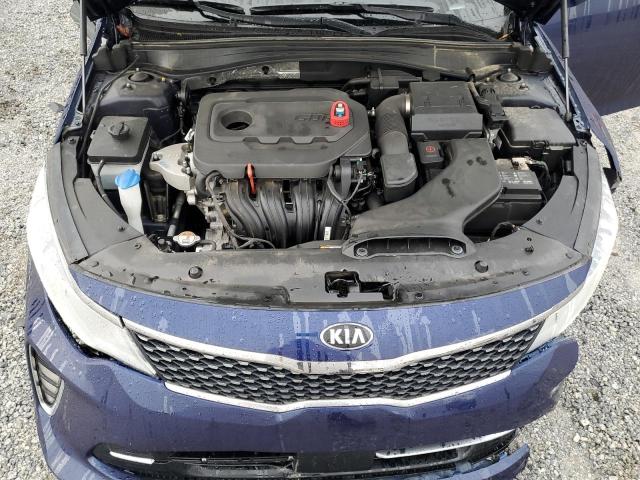 5XXGU4L30JG252718 - 2018 KIA OPTIMA EX BLUE photo 11