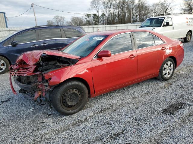 4T1BE46K27U117636 - 2007 TOYOTA CAMRY CE RED photo 1