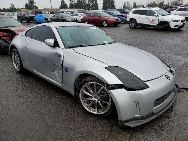 JN1BZ34DX8M704484 - 2008 NISSAN 350Z COUPE SILVER photo 4