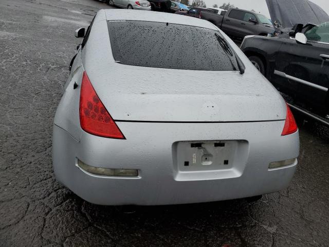 JN1BZ34DX8M704484 - 2008 NISSAN 350Z COUPE SILVER photo 6