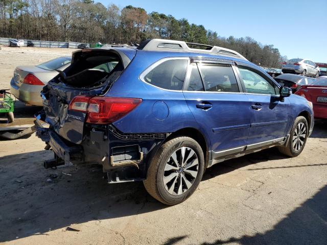 4S4BSBNC6F3237581 - 2015 SUBARU OUTBACK 2.5I LIMITED BLUE photo 3