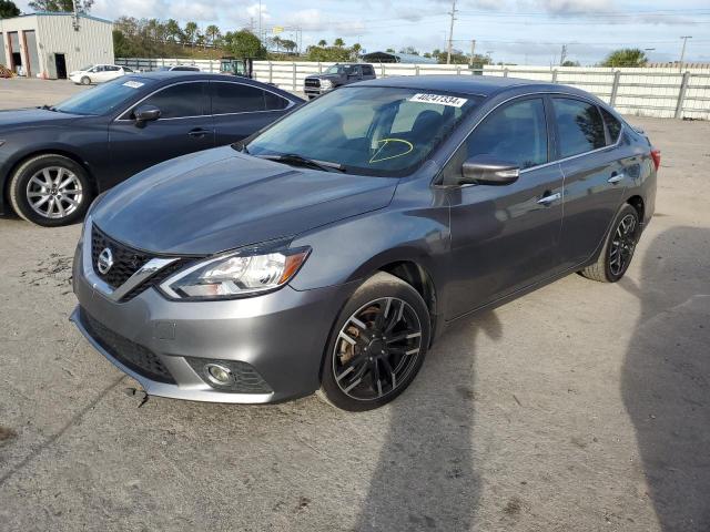 3N1AB7APXGY337619 - 2016 NISSAN SENTRA S GRAY photo 1