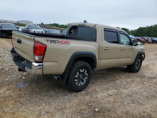 3TMCZ5AN3HM110124 - 2017 TOYOTA TACOMA DOUBLE CAB TAN photo 3