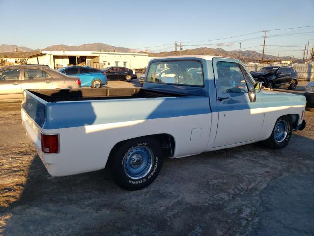 CCU149B116116 - 1979 CHEVROLET SILVERADO BLUE photo 3