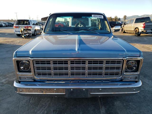 CCU149B116116 - 1979 CHEVROLET SILVERADO BLUE photo 5