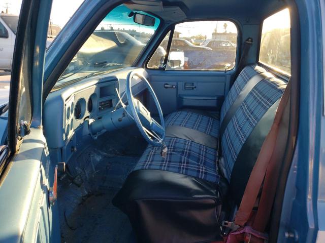 CCU149B116116 - 1979 CHEVROLET SILVERADO BLUE photo 7