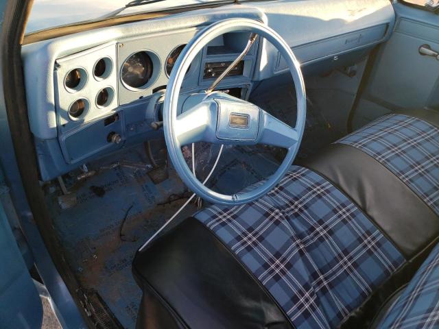 CCU149B116116 - 1979 CHEVROLET SILVERADO BLUE photo 8