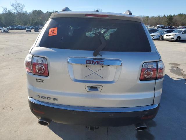 1GKKVRED2BJ341654 - 2011 GMC ACADIA SLT-1 SILVER photo 6