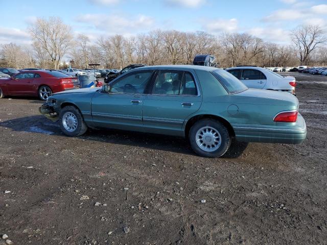 2MELM75W4VX673646 - 1997 MERCURY GRAND MARQ LS GREEN photo 2