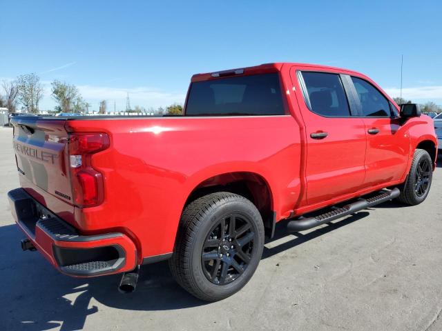 1GCPWBEK0NZ221099 - 2022 CHEVROLET SILVERADO C1500 CUSTOM RED photo 3