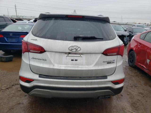 5XYZWDLA5JG508509 - 2018 HYUNDAI SANTA FE S SILVER photo 6