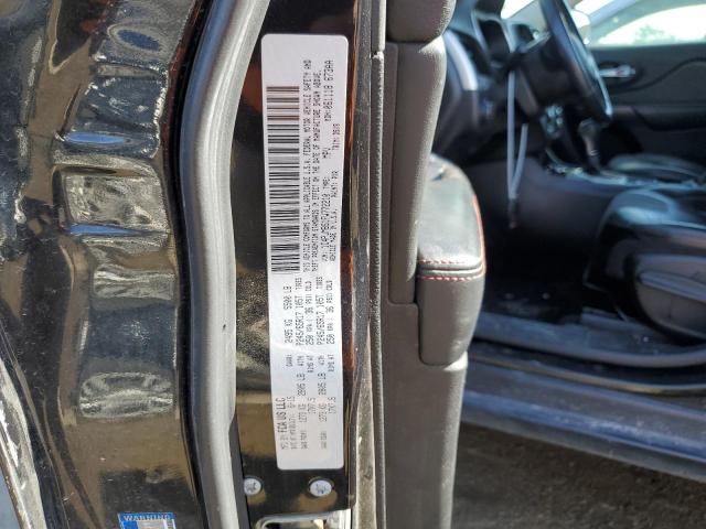 1C4PJMBS1FW772210 - 2015 JEEP CHEROKEE TRAILHAWK BLACK photo 13