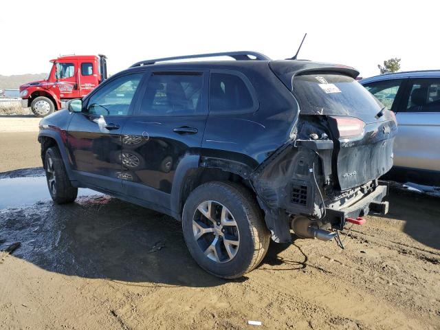 1C4PJMBS1FW772210 - 2015 JEEP CHEROKEE TRAILHAWK BLACK photo 2
