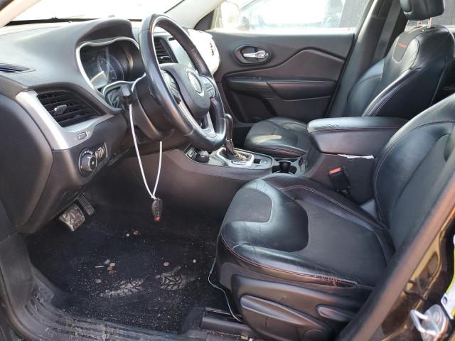 1C4PJMBS1FW772210 - 2015 JEEP CHEROKEE TRAILHAWK BLACK photo 7