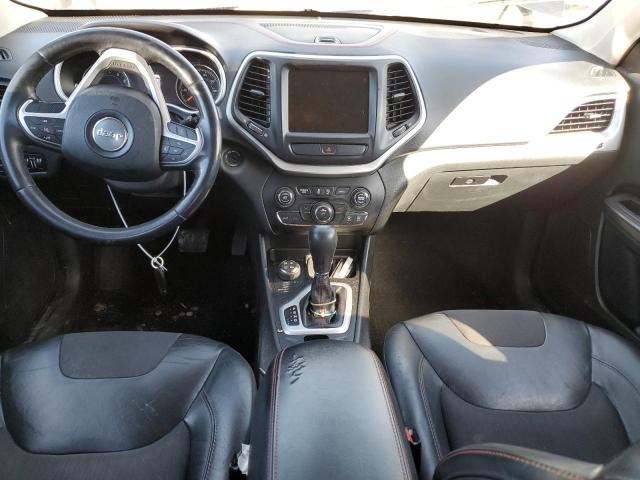 1C4PJMBS1FW772210 - 2015 JEEP CHEROKEE TRAILHAWK BLACK photo 8