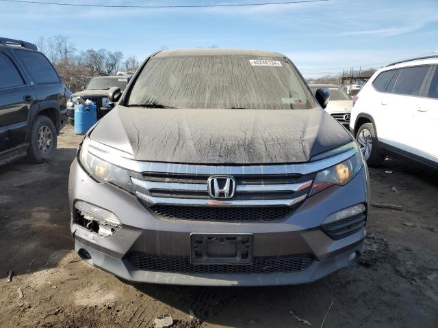 5FNYF6H88HB020119 - 2017 HONDA PILOT EXL GRAY photo 5