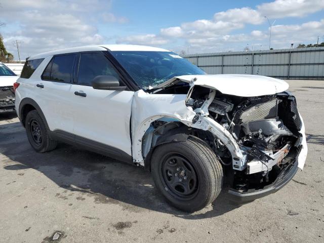 1FM5K8AB8PGA81454 - 2023 FORD EXPLORER POLICE INTERCEPTOR 白色 照片 4