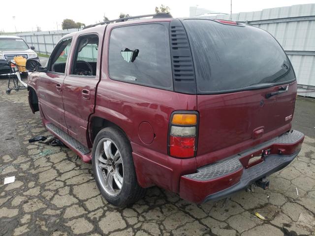 1GKEK63U74J178073 - 2004 GMC YUKON DENALI BURGUNDY photo 2