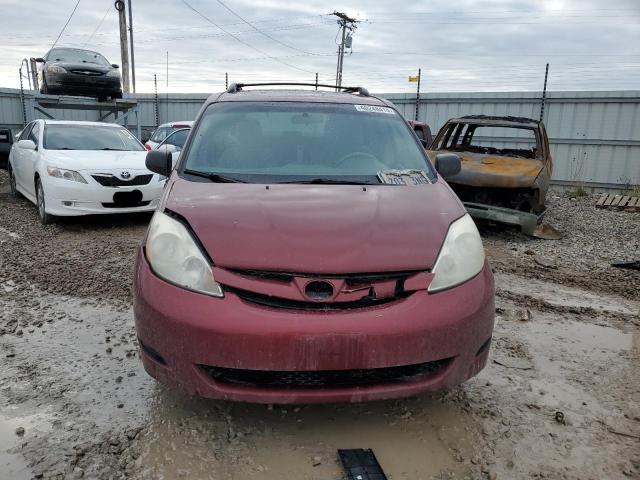 5TDZK23C59S273691 - 2009 TOYOTA SIENNA CE RED photo 5