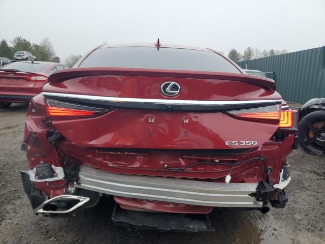 58ADZ1B18PU139643 - 2023 LEXUS ES350 350 BASE RED photo 6