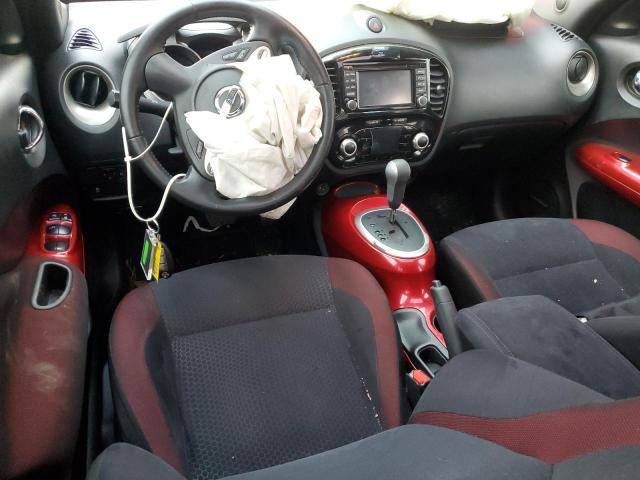 JN8AF5MR1FT509969 - 2015 NISSAN JUKE S RED photo 8