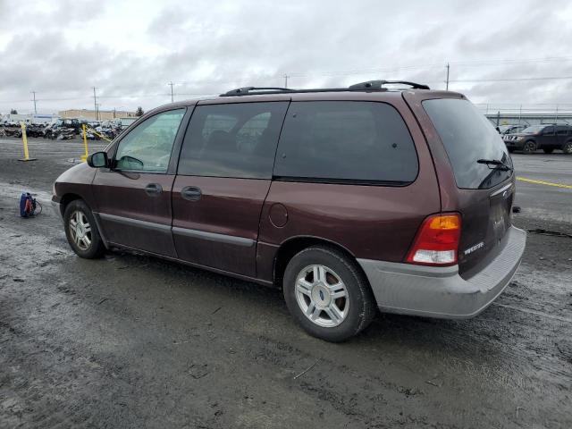 2FMZA514XYBC65548 - 2000 FORD WINDSTAR LX BROWN photo 2