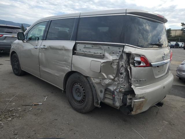 JN8AE2KP3B9009936 - 2011 NISSAN QUEST S TAN photo 2