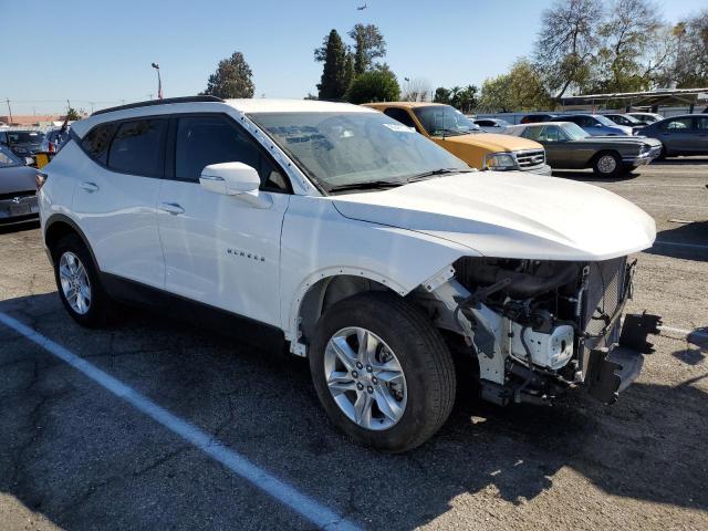 3GNKBBRA5MS526947 - 2021 CHEVROLET BLAZER 1LT WHITE photo 4