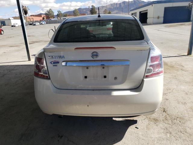 3N1AB6AP0CL778631 - 2012 NISSAN SENTRA 2.0 WHITE photo 6