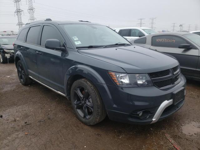 3C4PDCGGXJT516264 - 2018 DODGE JOURNEY CROSSROAD BLUE photo 4