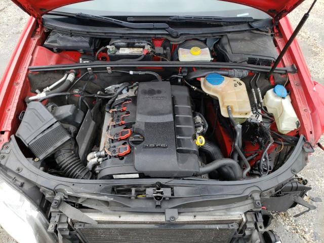 WAUAF78E28A148875 - 2008 AUDI A4 2.0T RED photo 11