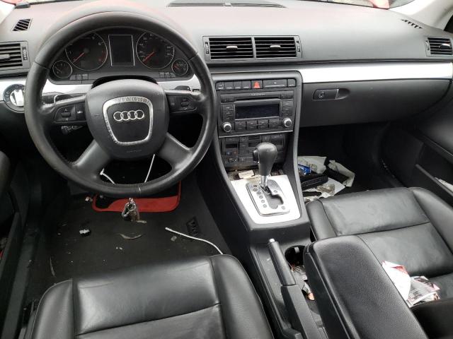WAUAF78E28A148875 - 2008 AUDI A4 2.0T RED photo 8