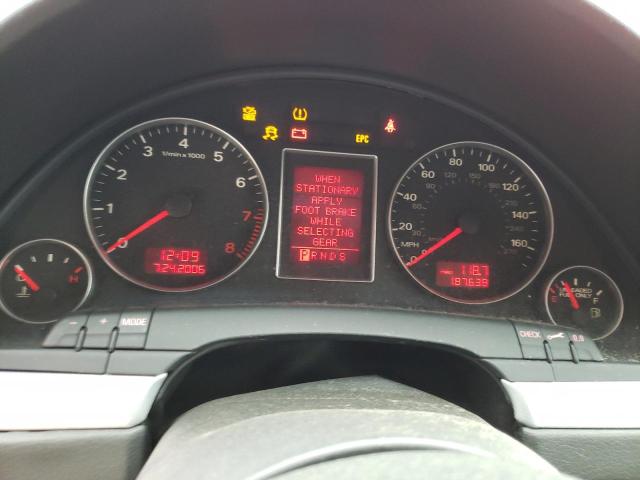 WAUAF78E28A148875 - 2008 AUDI A4 2.0T RED photo 9