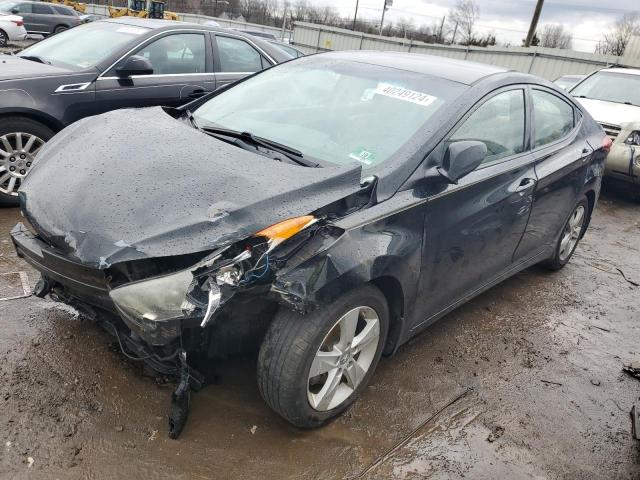 5NPDH4AE5DH417909 - 2013 HYUNDAI ELANTRA GLS BLACK photo 1