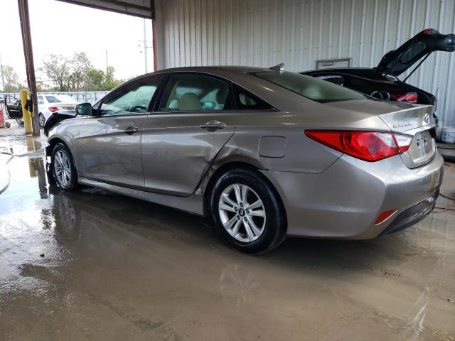 5NPEB4AC5EH883930 - 2014 HYUNDAI SONATA GLS GRAY photo 2