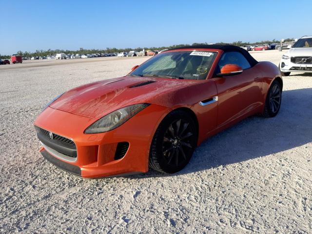 SAJWA6E70E8K03836 - 2014 JAGUAR F-TYPE ORANGE photo 1