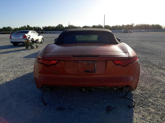 SAJWA6E70E8K03836 - 2014 JAGUAR F-TYPE ORANGE photo 6