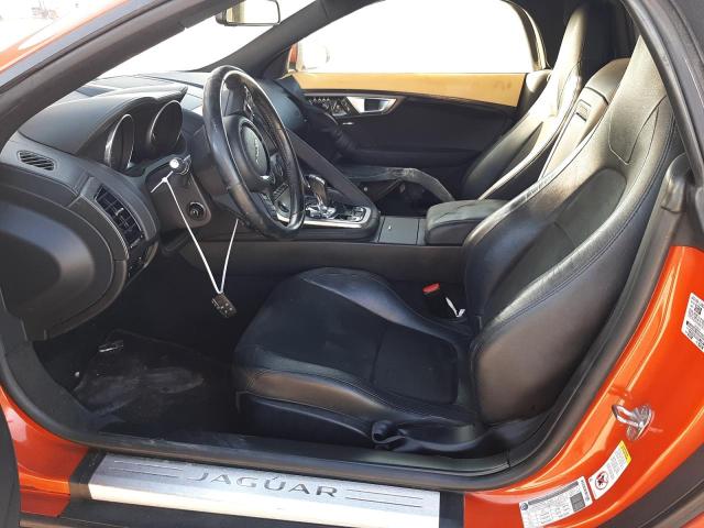 SAJWA6E70E8K03836 - 2014 JAGUAR F-TYPE ORANGE photo 7