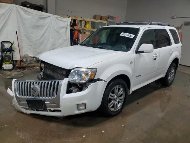 4M2CU97128KJ36256 - 2008 MERCURY MARINER PREMIER WHITE photo 1