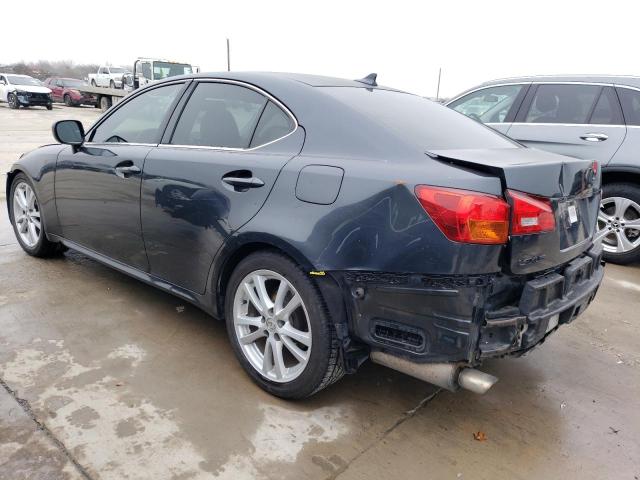 JTHBK262172050524 - 2007 LEXUS IS 250 BLACK photo 2