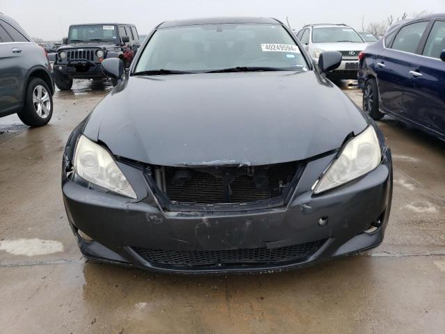 JTHBK262172050524 - 2007 LEXUS IS 250 BLACK photo 5