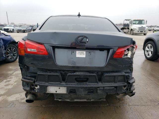 JTHBK262172050524 - 2007 LEXUS IS 250 BLACK photo 6