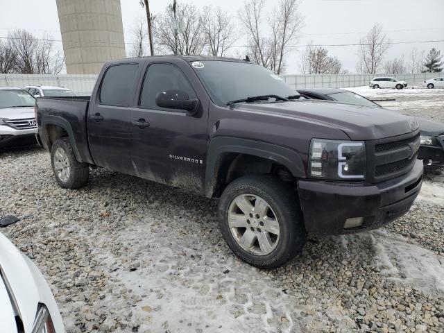 2GCEK133181139632 - 2008 CHEVROLET SILVERADO K1500 PURPLE photo 4