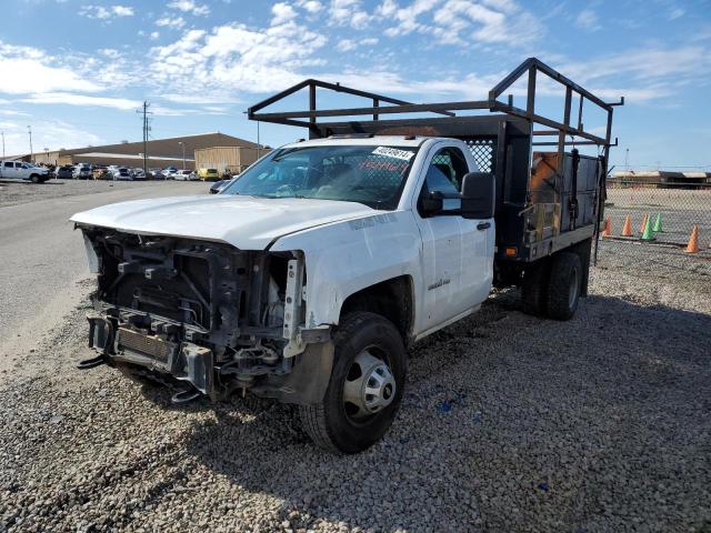 1GB3CYCG8FF177630 - 2015 CHEVROLET SILVERADO C3500 WHITE photo 2