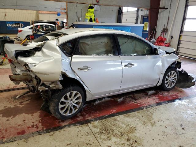 3N1AB7AP3JL635613 - 2018 NISSAN SENTRA S SILVER photo 3