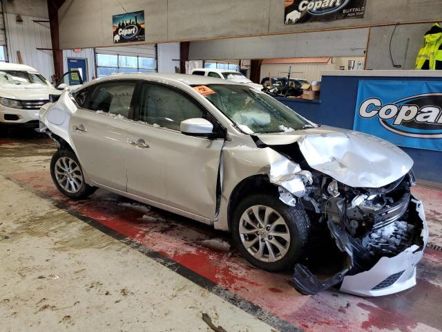 3N1AB7AP3JL635613 - 2018 NISSAN SENTRA S SILVER photo 4