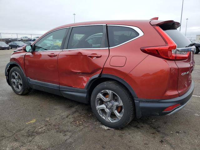 2HKRW2H89JH641907 - 2018 HONDA CR-V EXL ORANGE photo 2