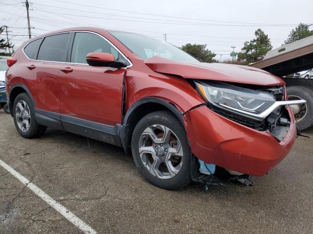 2HKRW2H89JH641907 - 2018 HONDA CR-V EXL ORANGE photo 4